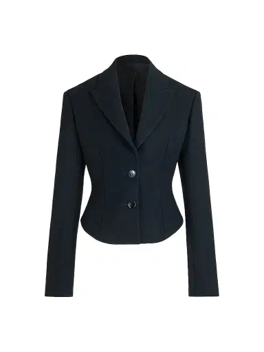 Alaïa Women's Tailored Felted Wool Blazer | Thumbnail 1 Alaïa Women's Tailored Felted Wool Blazer | Thumbnail 1