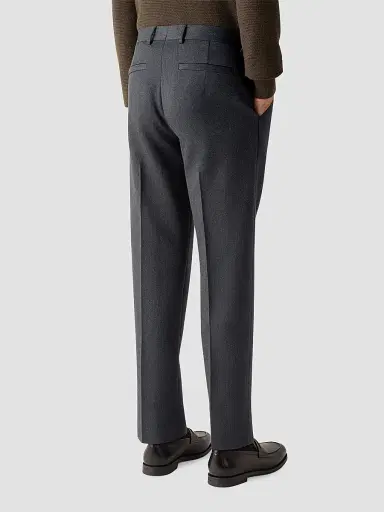 Zegna Men's Wool and Cashmere Pants | Thumbnail 4 Zegna Men's Wool and Cashmere Pants | Thumbnail 4