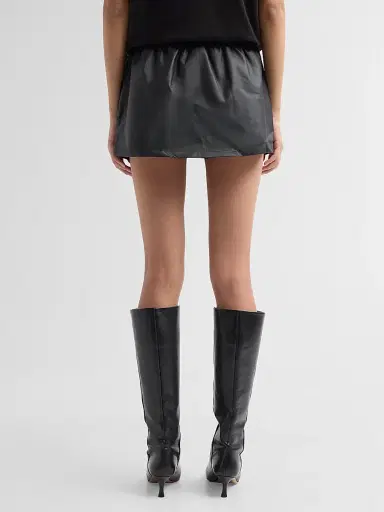 Alexander Wang Women's Bungee Waist Mini Skirt | Thumbnail 3 Alexander Wang Women's Bungee Waist Mini Skirt | Thumbnail 3