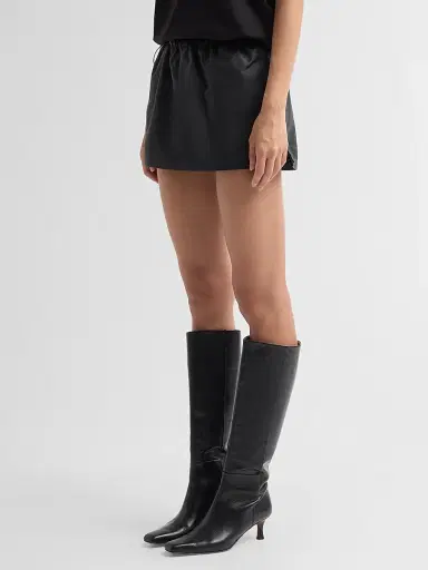 Alexander Wang Women's Bungee Waist Mini Skirt | Thumbnail 4 Alexander Wang Women's Bungee Waist Mini Skirt | Thumbnail 4