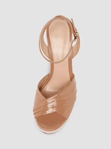 Gianvito Rossi Women's 85MM Leather Platform Sandals | Thumbnail 4 Gianvito Rossi Women's 85MM Leather Platform Sandals | Thumbnail 4