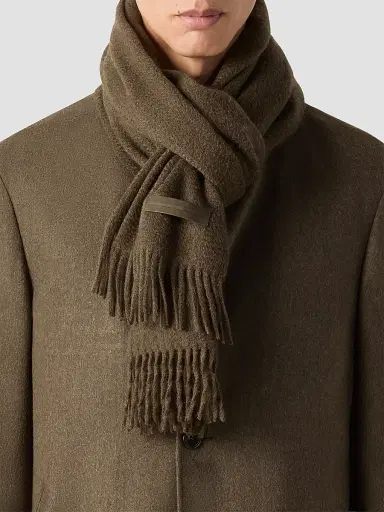Zegna Men's Oasi Cashmere Scarf | Thumbnail 2 Zegna Men's Oasi Cashmere Scarf | Thumbnail 2