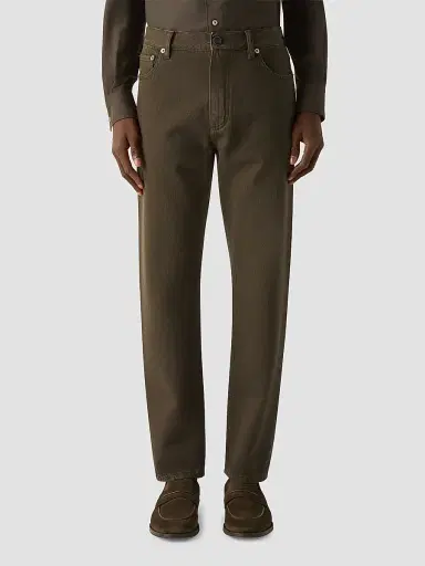 Zegna Men's Cotton Roccia Jeans | Thumbnail 3 Zegna Men's Cotton Roccia Jeans | Thumbnail 3