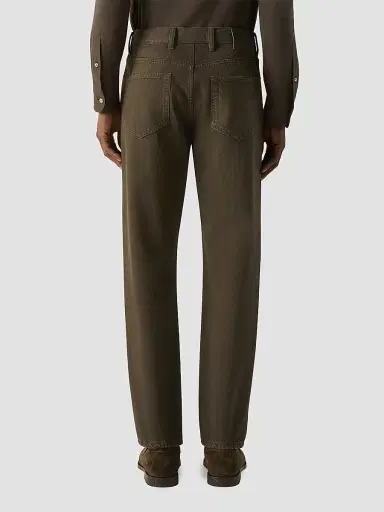Zegna Men's Cotton Roccia Jeans | Thumbnail 5 Zegna Men's Cotton Roccia Jeans | Thumbnail 5