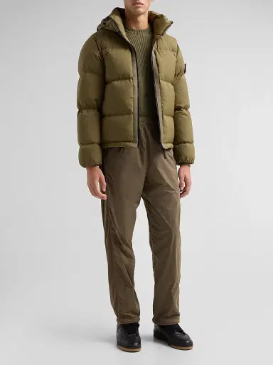 Stone Island Men's Capospalla Nylon Down Jacket | Thumbnail 2 Stone Island Men's Capospalla Nylon Down Jacket | Thumbnail 2