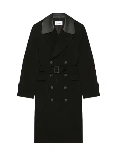 Givenchy Men's Couture Seam Trench Coat in Wool | Thumbnail 1 Givenchy Men's Couture Seam Trench Coat in Wool | Thumbnail 1