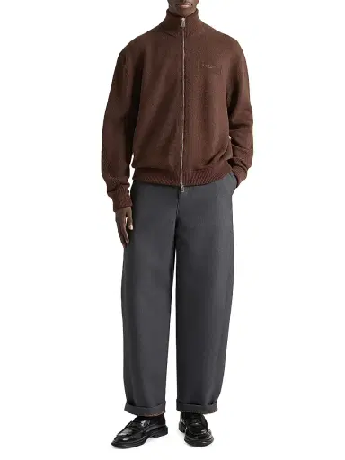 Givenchy Men's Couture Seam Zipped Cardigan in Wool and Cashmere | Thumbnail 2 Givenchy Men's Couture Seam Zipped Cardigan in Wool and Cashmere | Thumbnail 2