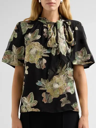 Ramy Brook Women's Balinda Floral Embroidered Top | Thumbnail 5 Ramy Brook Women's Balinda Floral Embroidered Top | Thumbnail 5