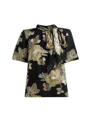 Ramy Brook Women's Balinda Floral Embroidered Top | Thumbnail 1 Ramy Brook Women's Balinda Floral Embroidered Top | Thumbnail 1