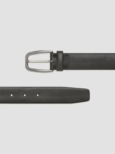 Zegna Men's Leather Belt | Thumbnail 3 Zegna Men's Leather Belt | Thumbnail 3