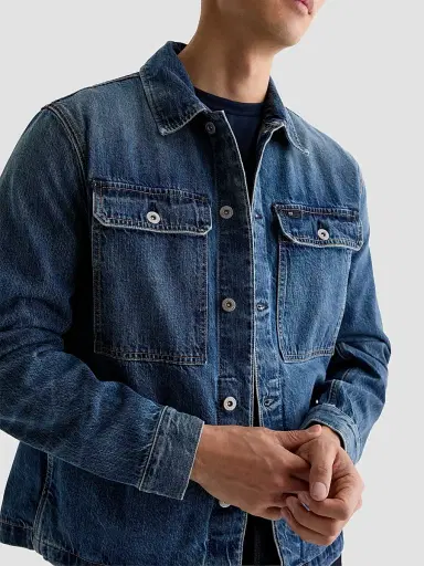 AG Jeans Men's Owen Denim Shirt Jacket | Thumbnail 5 AG Jeans Men's Owen Denim Shirt Jacket | Thumbnail 5
