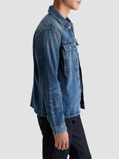 AG Jeans Men's Owen Denim Shirt Jacket | Thumbnail 6 AG Jeans Men's Owen Denim Shirt Jacket | Thumbnail 6