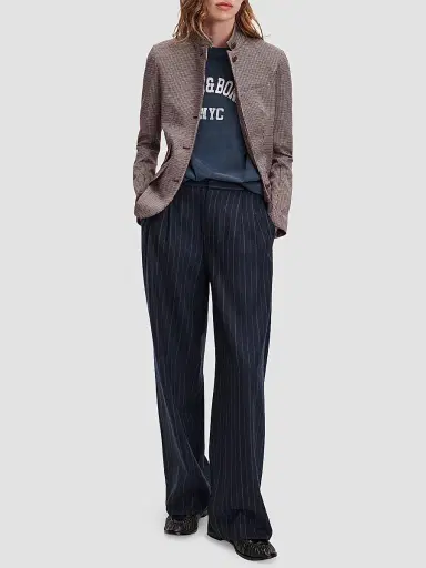 rag & bone Women's Lawrence Pinstripe Tailored Pants | Thumbnail 2 rag & bone Women's Lawrence Pinstripe Tailored Pants | Thumbnail 2