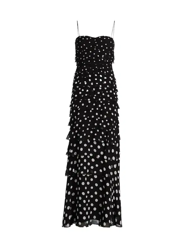 Women's Niki Polka Dot Maxi Dress Women's Niki Polka Dot Maxi Dress