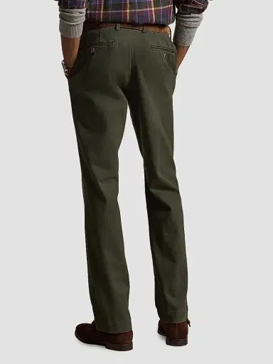 Polo Ralph Lauren Men's Winterized Twill Flat-Front Pants | Thumbnail 3 Polo Ralph Lauren Men's Winterized Twill Flat-Front Pants | Thumbnail 3