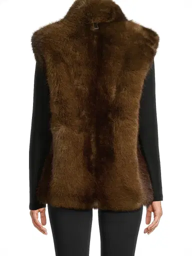 Apparis Women's Laila Faux-Fur Sleeveless Vest | Thumbnail 5 Apparis Women's Laila Faux-Fur Sleeveless Vest | Thumbnail 5