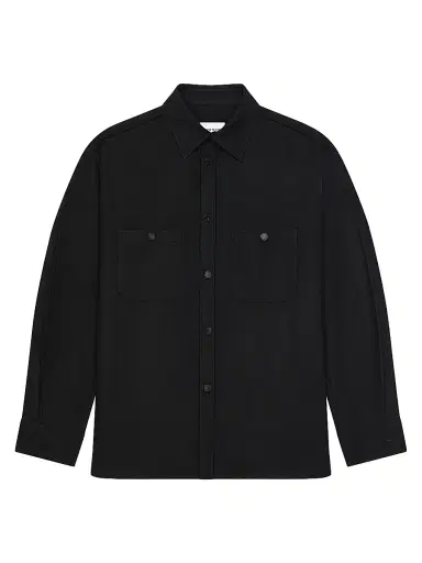Givenchy Men's Couture Seam Overshirt in Flannel | Thumbnail 1 Givenchy Men's Couture Seam Overshirt in Flannel | Thumbnail 1