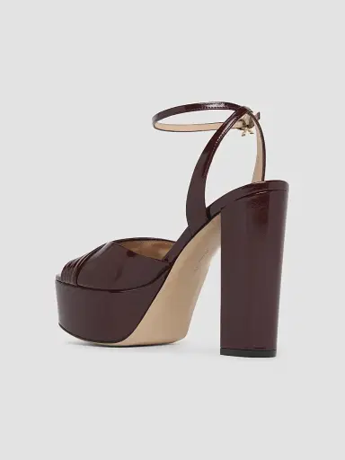 Gianvito Rossi Women's 85MM Leather Platform Sandals | Thumbnail 2 Gianvito Rossi Women's 85MM Leather Platform Sandals | Thumbnail 2