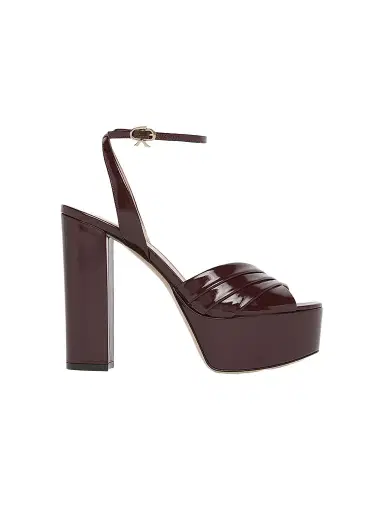 Gianvito Rossi Women's 85MM Leather Platform Sandals | Thumbnail 1 Gianvito Rossi Women's 85MM Leather Platform Sandals | Thumbnail 1