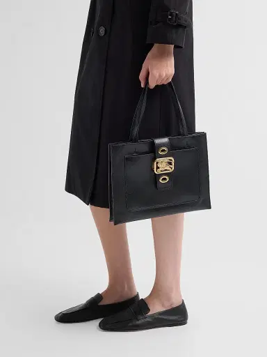 Burberry Women's Rider Small Tote Bag | Thumbnail 2 Burberry Women's Rider Small Tote Bag | Thumbnail 2