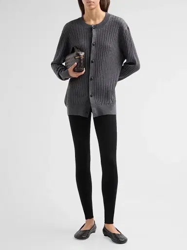 Bottega Veneta Women's Seamless Wool Leggings | Thumbnail 2 Bottega Veneta Women's Seamless Wool Leggings | Thumbnail 2