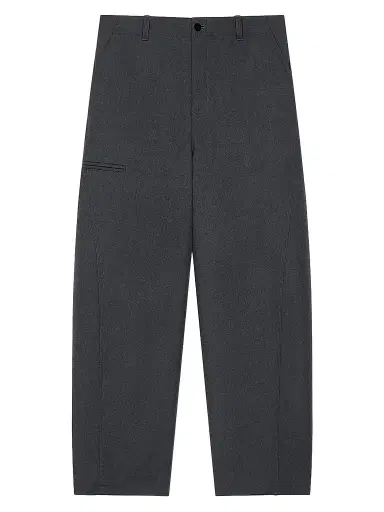 Givenchy Men's Couture Seam Pants in Cotton with Checked Reverse | Thumbnail 1 Givenchy Men's Couture Seam Pants in Cotton with Checked Reverse | Thumbnail 1