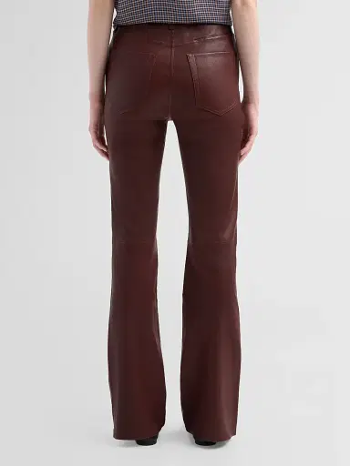 Frame Women's Reboot Leather Straight-Leg Pants | Thumbnail 3 Frame Women's Reboot Leather Straight-Leg Pants | Thumbnail 3