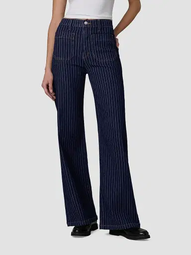 Joe's Jeans Women's The Mia Patch Pocket Striped Jeans | Thumbnail 4 Joe's Jeans Women's The Mia Patch Pocket Striped Jeans | Thumbnail 4