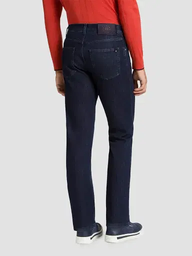 Stefano Ricci Men's Cotton Blend Tapered Jeans | Thumbnail 3 Stefano Ricci Men's Cotton Blend Tapered Jeans | Thumbnail 3