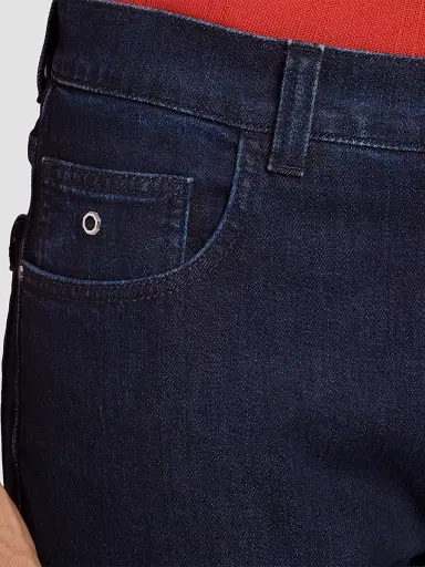 Stefano Ricci Men's Cotton Blend Tapered Jeans | Thumbnail 5 Stefano Ricci Men's Cotton Blend Tapered Jeans | Thumbnail 5