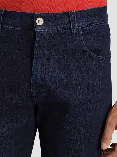 Stefano Ricci Men's Cotton Blend Tapered Jeans | Thumbnail 6 Stefano Ricci Men's Cotton Blend Tapered Jeans | Thumbnail 6