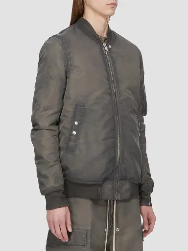 DRKSHDW by Rick Owens Men's Imbottito Bomber Jacket | Thumbnail 4 DRKSHDW by Rick Owens Men's Imbottito Bomber Jacket | Thumbnail 4