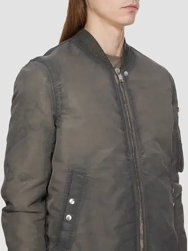 DRKSHDW by Rick Owens Men's Imbottito Bomber Jacket | Thumbnail 5 DRKSHDW by Rick Owens Men's Imbottito Bomber Jacket | Thumbnail 5