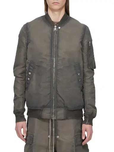 DRKSHDW by Rick Owens Men's Imbottito Bomber Jacket | Thumbnail 1 DRKSHDW by Rick Owens Men's Imbottito Bomber Jacket | Thumbnail 1