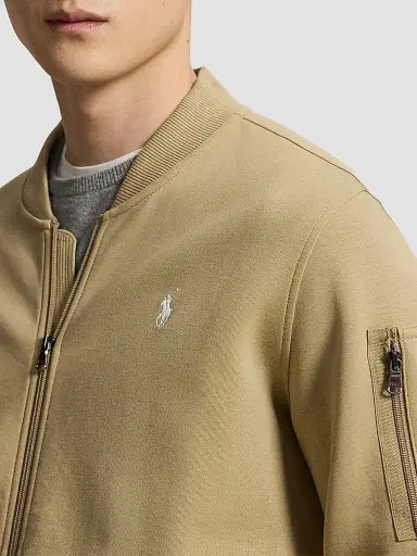 Polo Ralph Lauren Men's Double-Knit Flight Jacket | Thumbnail 6 Polo Ralph Lauren Men's Double-Knit Flight Jacket | Thumbnail 6