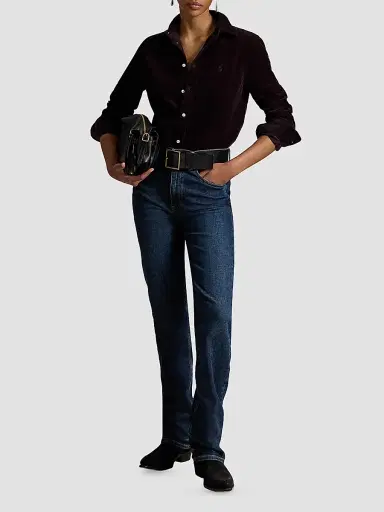 Polo Ralph Lauren Women's Corduroy Cotton Shirt | Thumbnail 2 Polo Ralph Lauren Women's Corduroy Cotton Shirt | Thumbnail 2