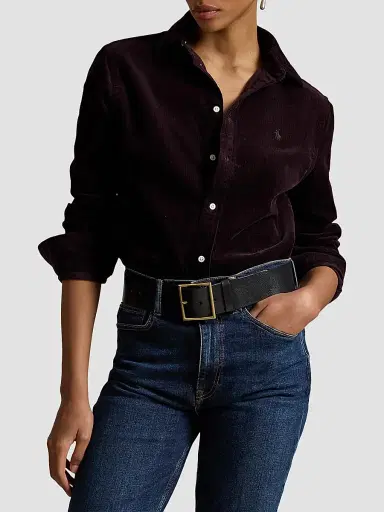 Polo Ralph Lauren Women's Corduroy Cotton Shirt | Thumbnail 4 Polo Ralph Lauren Women's Corduroy Cotton Shirt | Thumbnail 4