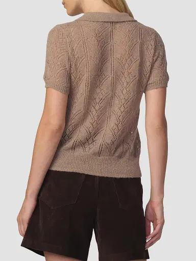 Joe's Jeans Women's The Davey Short Sleeve Cardigan | Thumbnail 3 Joe's Jeans Women's The Davey Short Sleeve Cardigan | Thumbnail 3