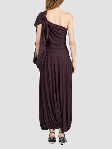 Proenza Schouler Women's Gabri Ruched Jersey Maxi Dress | Thumbnail 5 Proenza Schouler Women's Gabri Ruched Jersey Maxi Dress | Thumbnail 5