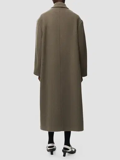 Loewe Women's Gingham Cashmere Single-Breasted Coat | Thumbnail 3 Loewe Women's Gingham Cashmere Single-Breasted Coat | Thumbnail 3