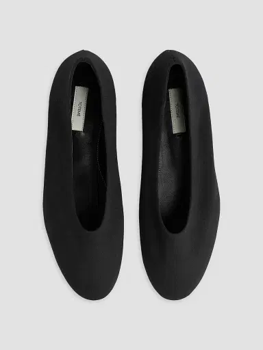 TOTEME Women's Jersey Ballerina Flats | Thumbnail 3 TOTEME Women's Jersey Ballerina Flats | Thumbnail 3