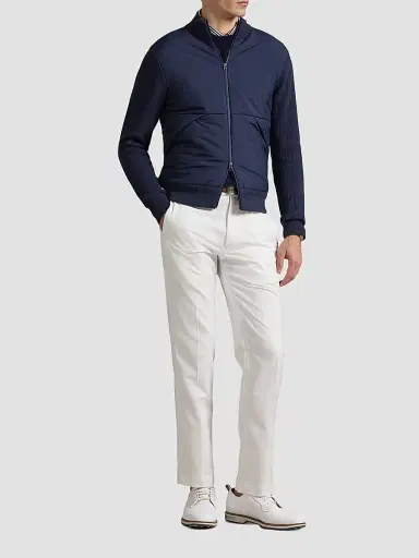 Polo Ralph Lauren Men's Performance Hybrid Full-Zip Sweater | Thumbnail 2 Polo Ralph Lauren Men's Performance Hybrid Full-Zip Sweater | Thumbnail 2