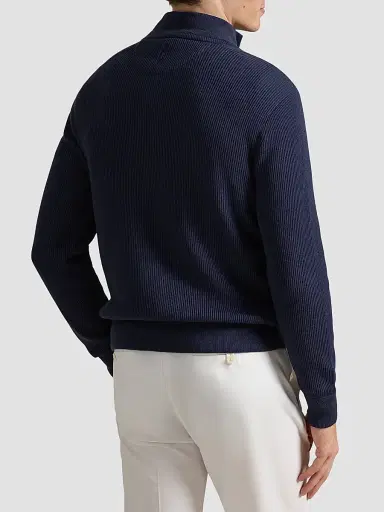 Polo Ralph Lauren Men's Performance Hybrid Full-Zip Sweater | Thumbnail 3 Polo Ralph Lauren Men's Performance Hybrid Full-Zip Sweater | Thumbnail 3