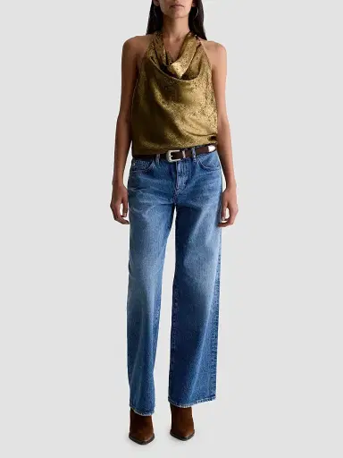 AG Jeans Women's Kacey Drapeneck Sleeveless Top | Thumbnail 2 AG Jeans Women's Kacey Drapeneck Sleeveless Top | Thumbnail 2