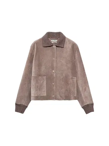 JW Anderson Women's Suede Jacket | Thumbnail 1 JW Anderson Women's Suede Jacket | Thumbnail 1