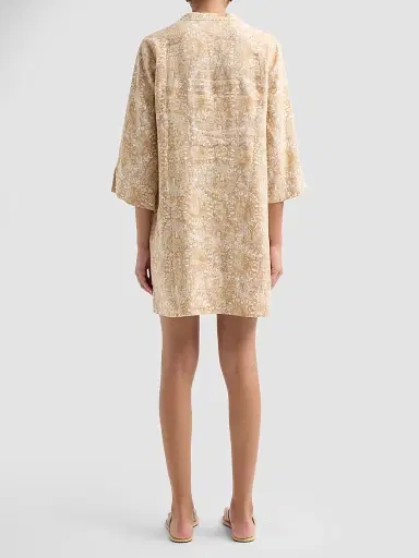 Lilly Pulitzer Women's Annadetta Linen Tunic Dress | Thumbnail 3 Lilly Pulitzer Women's Annadetta Linen Tunic Dress | Thumbnail 3