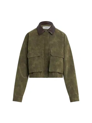 Hudson Jeans Women's Faux Suede Chore Jacket | Thumbnail 1 Hudson Jeans Women's Faux Suede Chore Jacket | Thumbnail 1