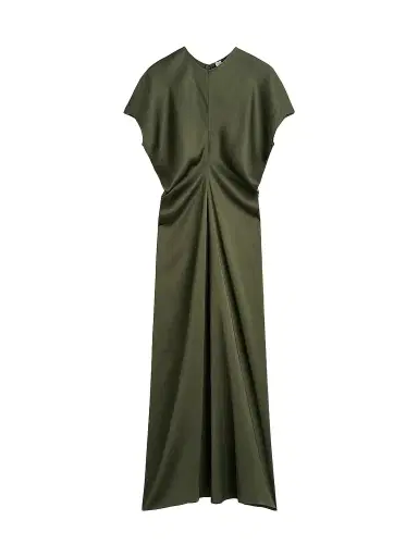 TOTEME Women's Satin Slouch Waist Dress | Thumbnail 1 TOTEME Women's Satin Slouch Waist Dress | Thumbnail 1
