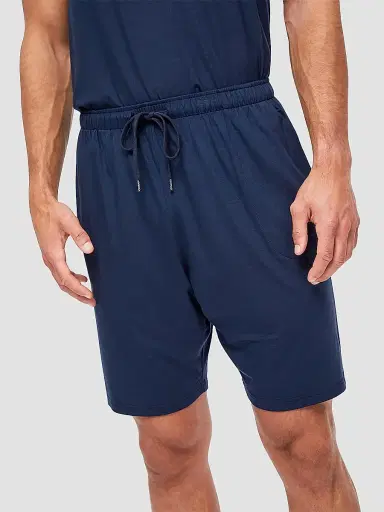 Derek Rose Men's Stretch Jersey Lounge Shorts | Thumbnail 3 Derek Rose Men's Stretch Jersey Lounge Shorts | Thumbnail 3
