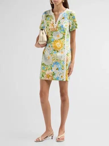 Lilly Pulitzer Women's Minerva Stretch Sheath Mini Dress | Thumbnail 4 Lilly Pulitzer Women's Minerva Stretch Sheath Mini Dress | Thumbnail 4